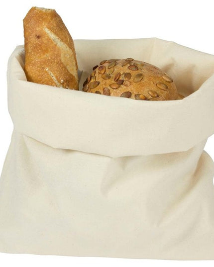 BIO- & Fairtrade katoenen zak met touwsluiting ca. 30x45 cm