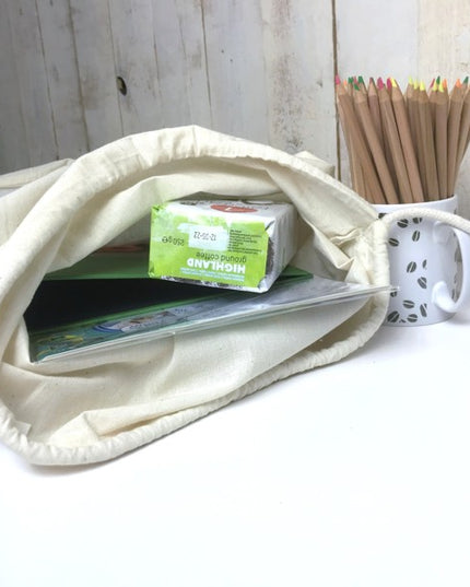 katoenen stropzak ca. 40x54 ø 24 cm