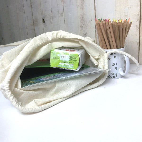 katoenen stropzak ca. 40x54 ø 24 cm