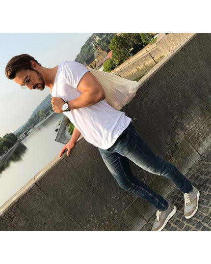 BIO- & Fairtrade katoenen fruit- en groentenzak ca. 40x30 cm