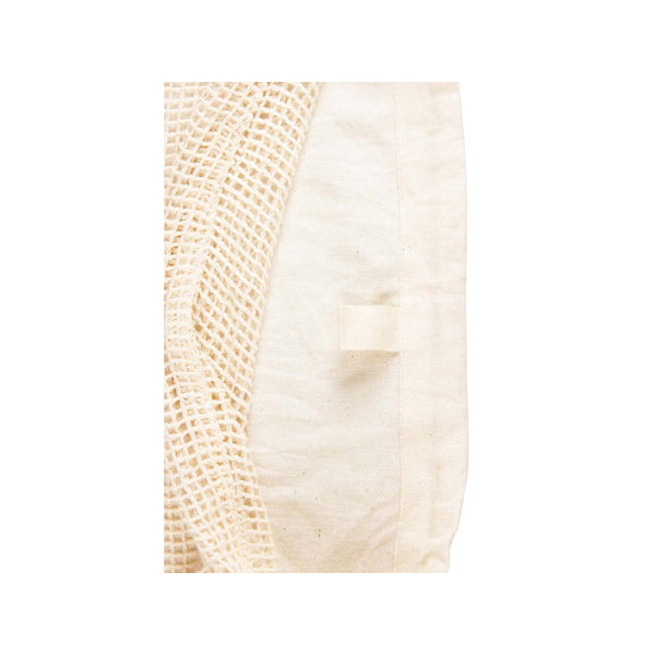 BIO- & Fairtrade katoenen fruit- en groentenzak ca. 40x30 cm