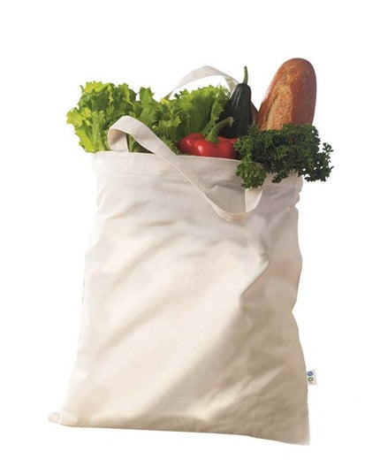 BIO-katoen tas ca. 38x42 cm - 15 cm