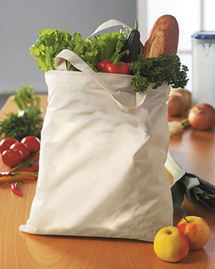 BIO-katoen tas ca. 38x42 cm - 15 cm