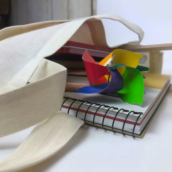 BIO-katoen tas ca. 38x42 cm - 31 cm