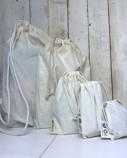 katoenen stropzak ca. 40x54 ø 24 cm