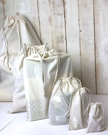 katoenen zak ca. 30x45 cm