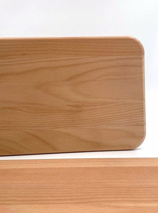 snijplank met afgeronde kant (35x25x1,9 cm) - FSC 100%