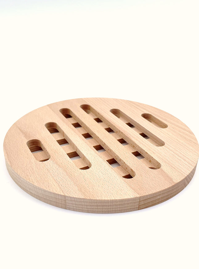 onderzetplank rond (20x1,5 cm)