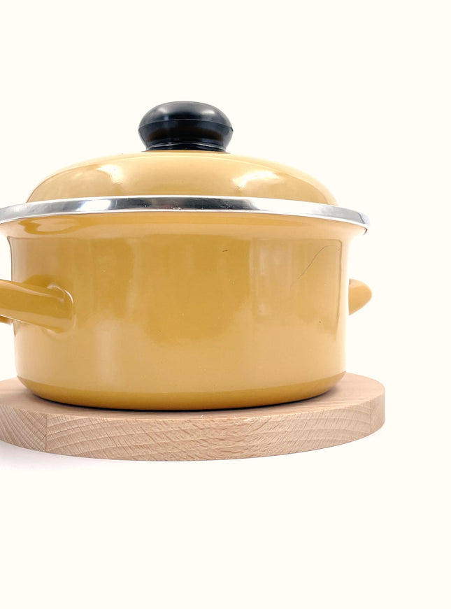 onderzetplank rond (20x1,5 cm)