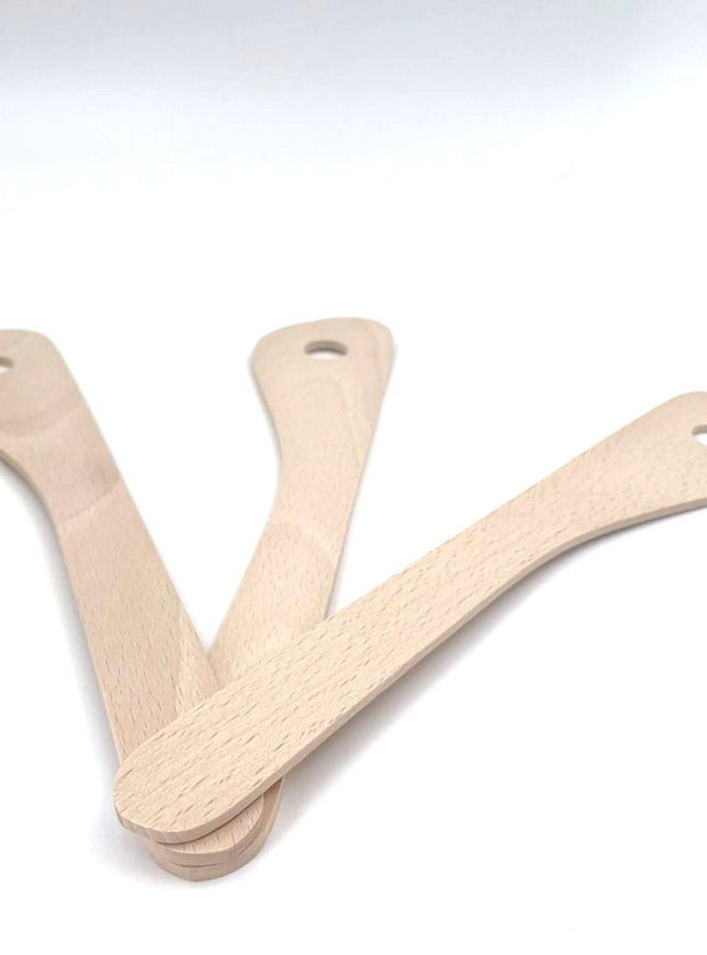 rechte spatel met gat (30 cm)