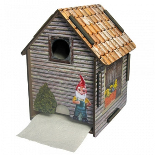 WC-rolhouder "tuinhuis"