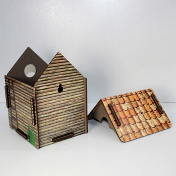 WC-rolhouder "tuinhuis"