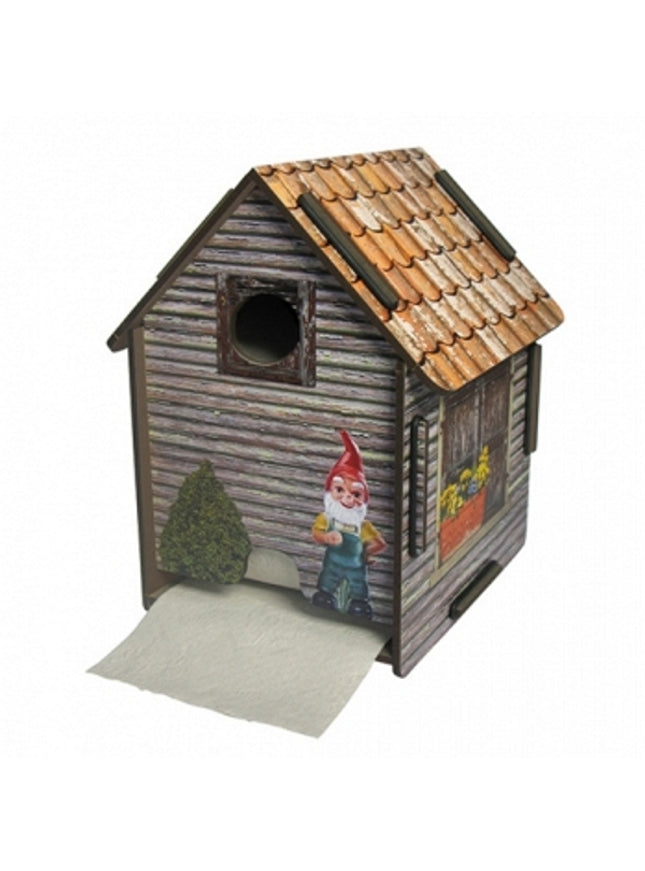 Porte-papier toilette "cabanon de jardin"