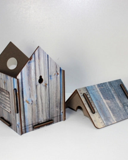 WC-rolhouder "blokhut"