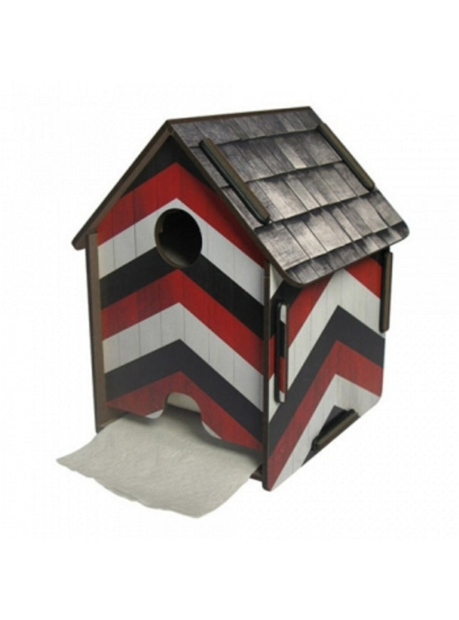 Porte-papier toilette "cabane de garde"