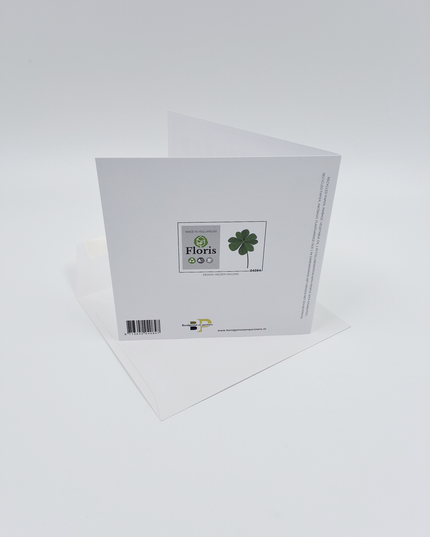 Vierkante wenskaart "Beterschaap!"