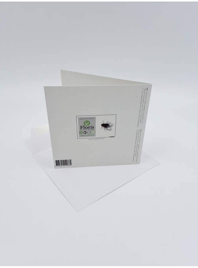 Vierkante wenskaart "Een opkikkertje voor jou"