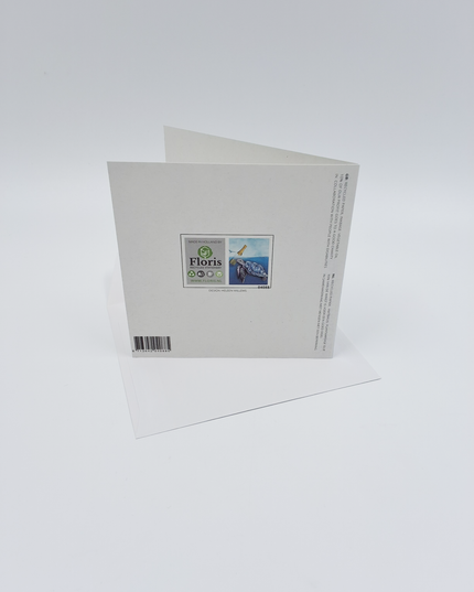 Vierkante wenskaart "Have a turtley fabulous birthday!"