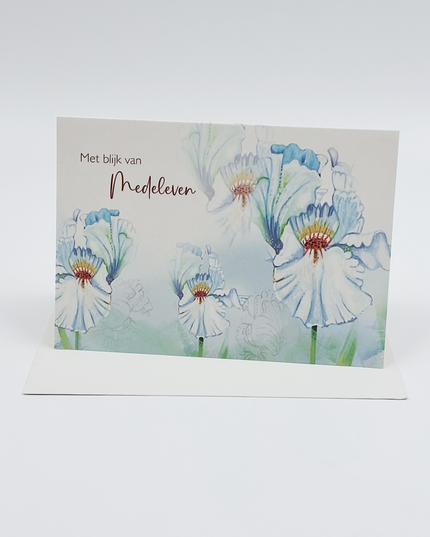 Wenskaart met blijk van medeleven