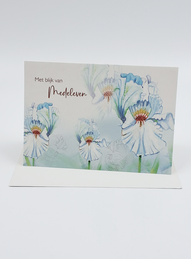 Wenskaart met blijk van medeleven
