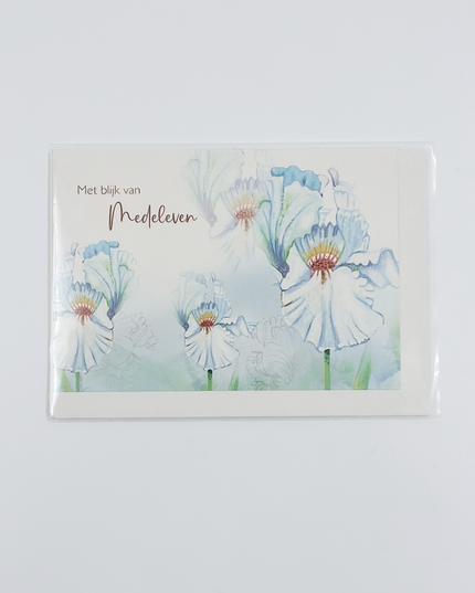 Wenskaart met blijk van medeleven