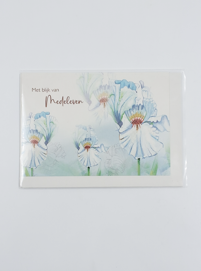 Wenskaart met blijk van medeleven