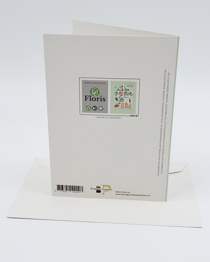 Wenskaart een knuffel voor je verjaardag