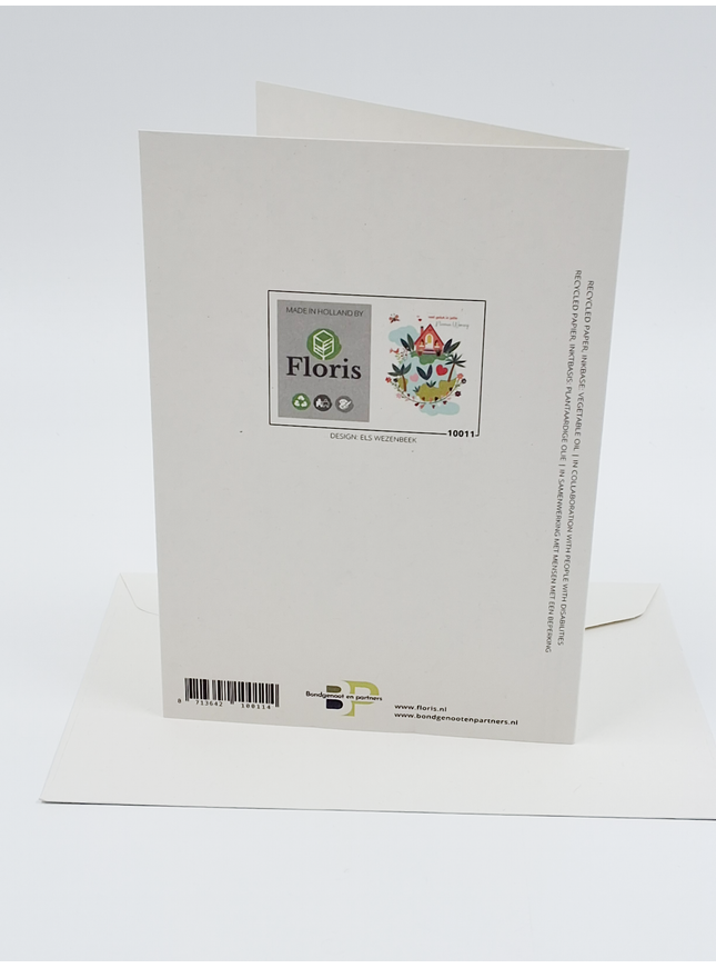 Wenskaart veel geluk in jullie nieuwe woning