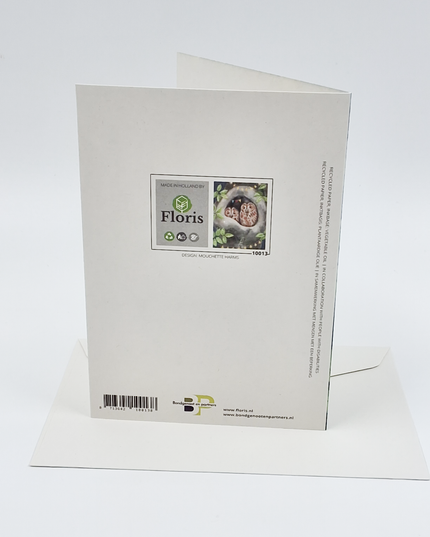 Wenskaart uil in boom