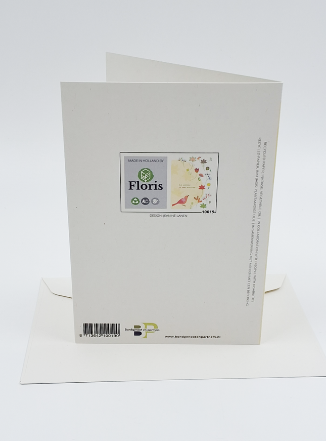 Wenskaart als woorden te kort schieten