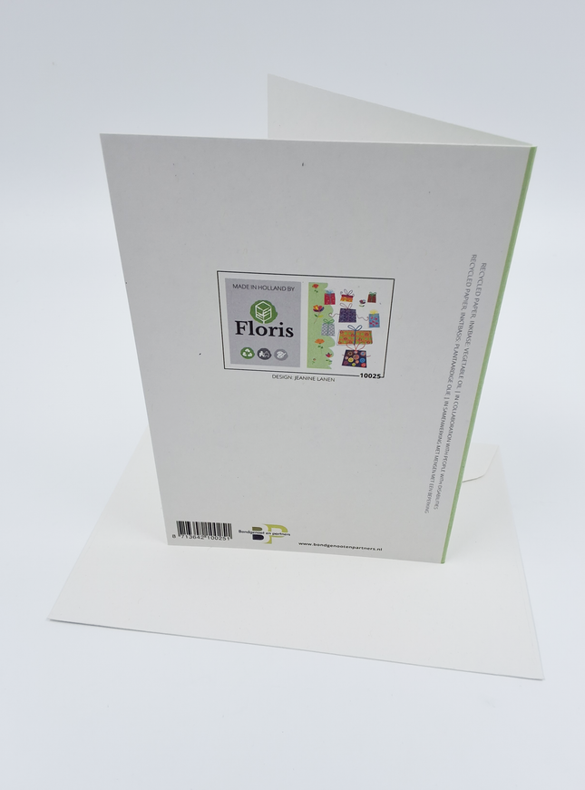 Wenskaart diverse pakjes