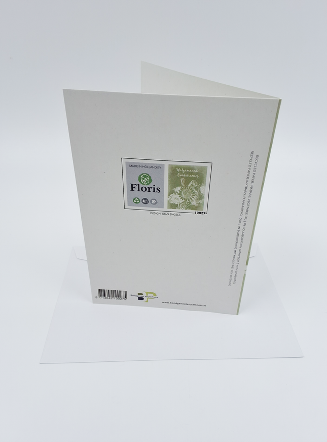 Wenskaart welgemeneende condoleances