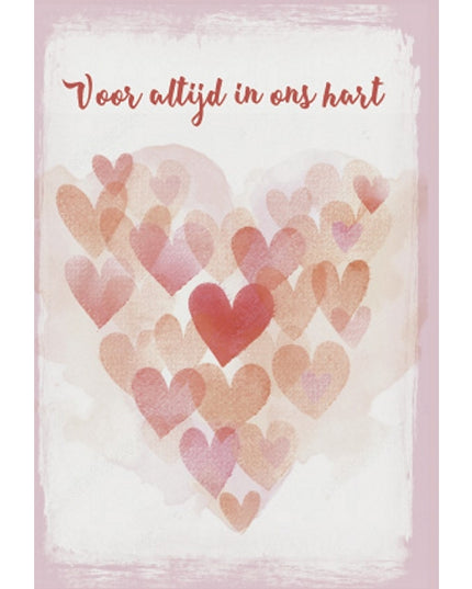 Wenskaart voor altijd in ons hart