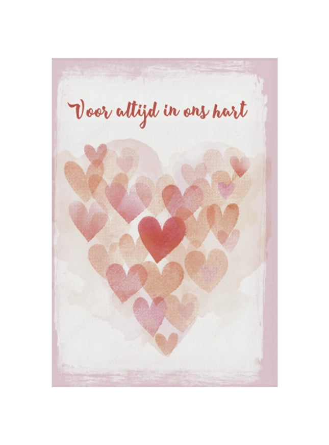 Wenskaart voor altijd in ons hart