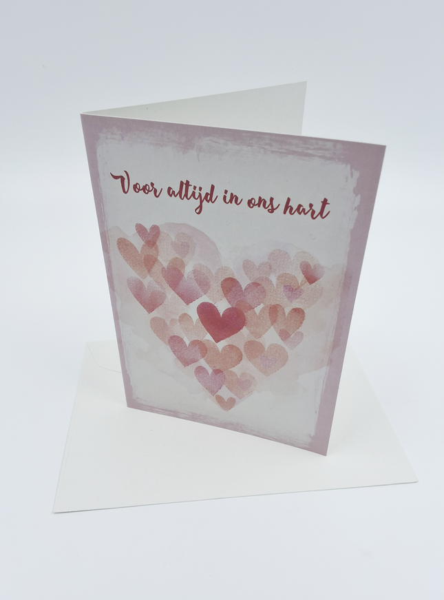 Wenskaart voor altijd in ons hart