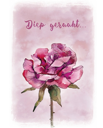 Wenskaart diep geraakt