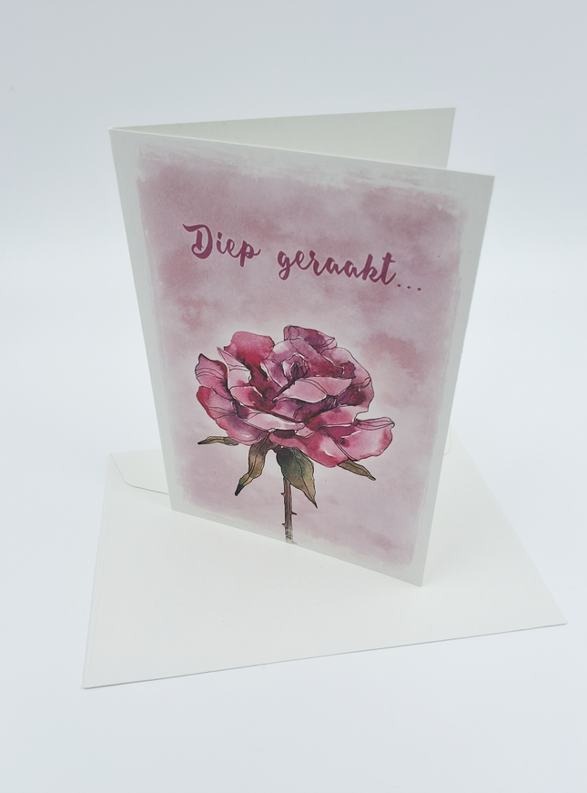 Wenskaart diep geraakt