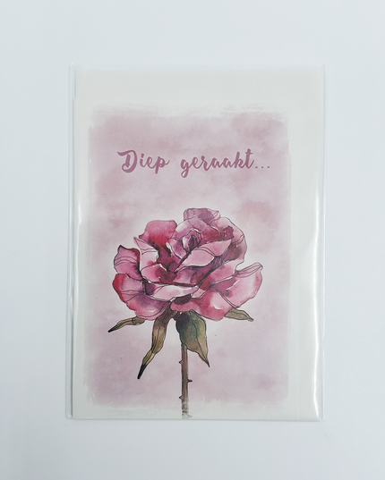 Wenskaart diep geraakt