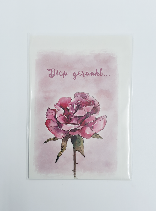 Wenskaart diep geraakt