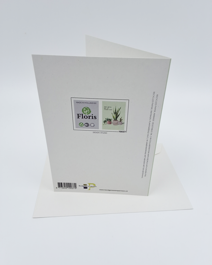 Wenskaart veel geluk met je nieuwe stek