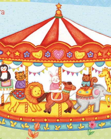 Wenskaart draaimolen