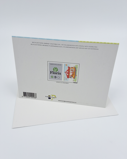 Wenskaart draaimolen