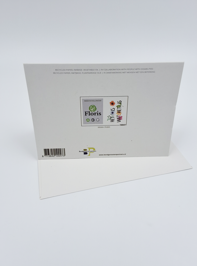 Wenskaart Het is wat het is