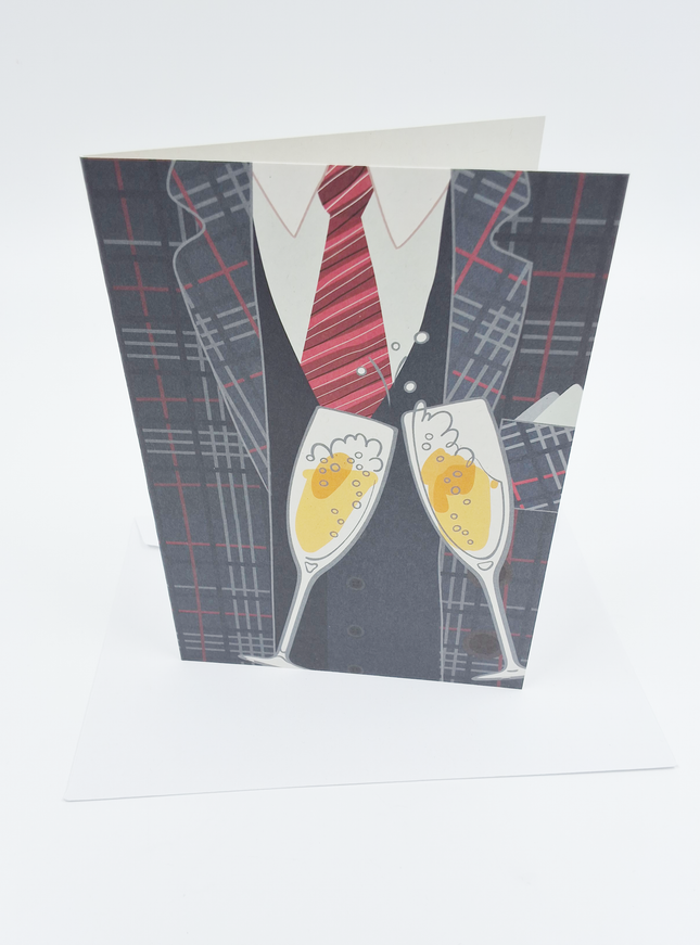 Wenskaart stropdas