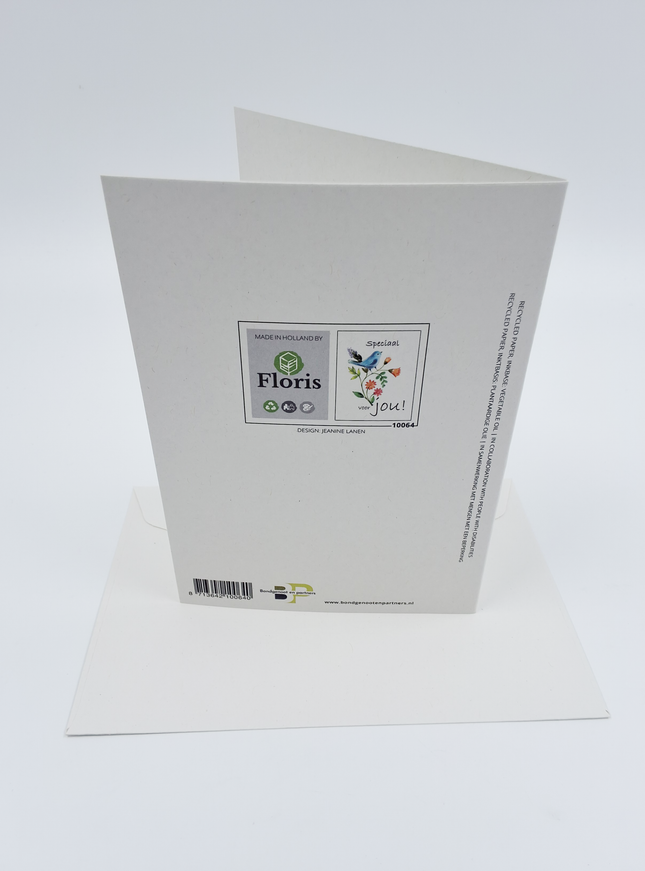 Wenskaart vogel, speciaal voor jou