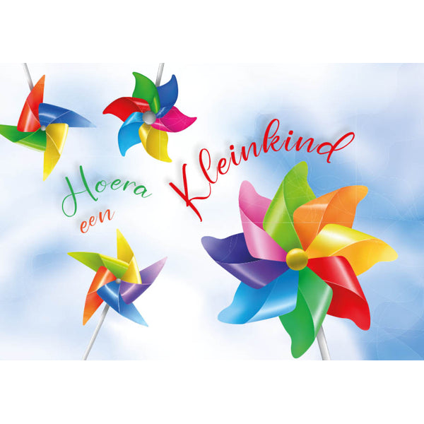 Wenskaart hoera kleinkind