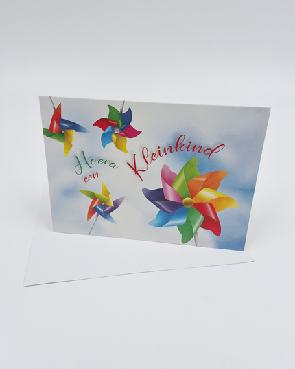 Wenskaart hoera kleinkind