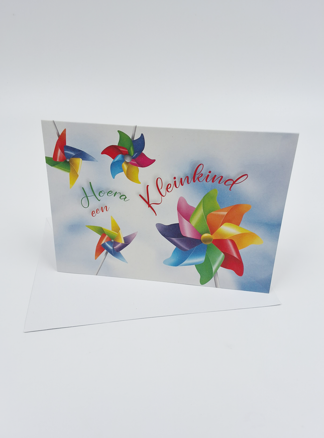 Wenskaart hoera kleinkind