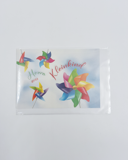 Wenskaart hoera kleinkind