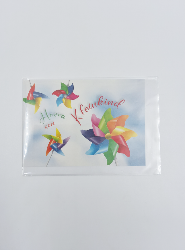 Wenskaart hoera kleinkind